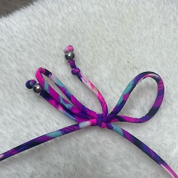 OP Ocean Pacific Push Up Bikini Top Sz M Swimsuit Summer Sexy - Picture 3 of 6